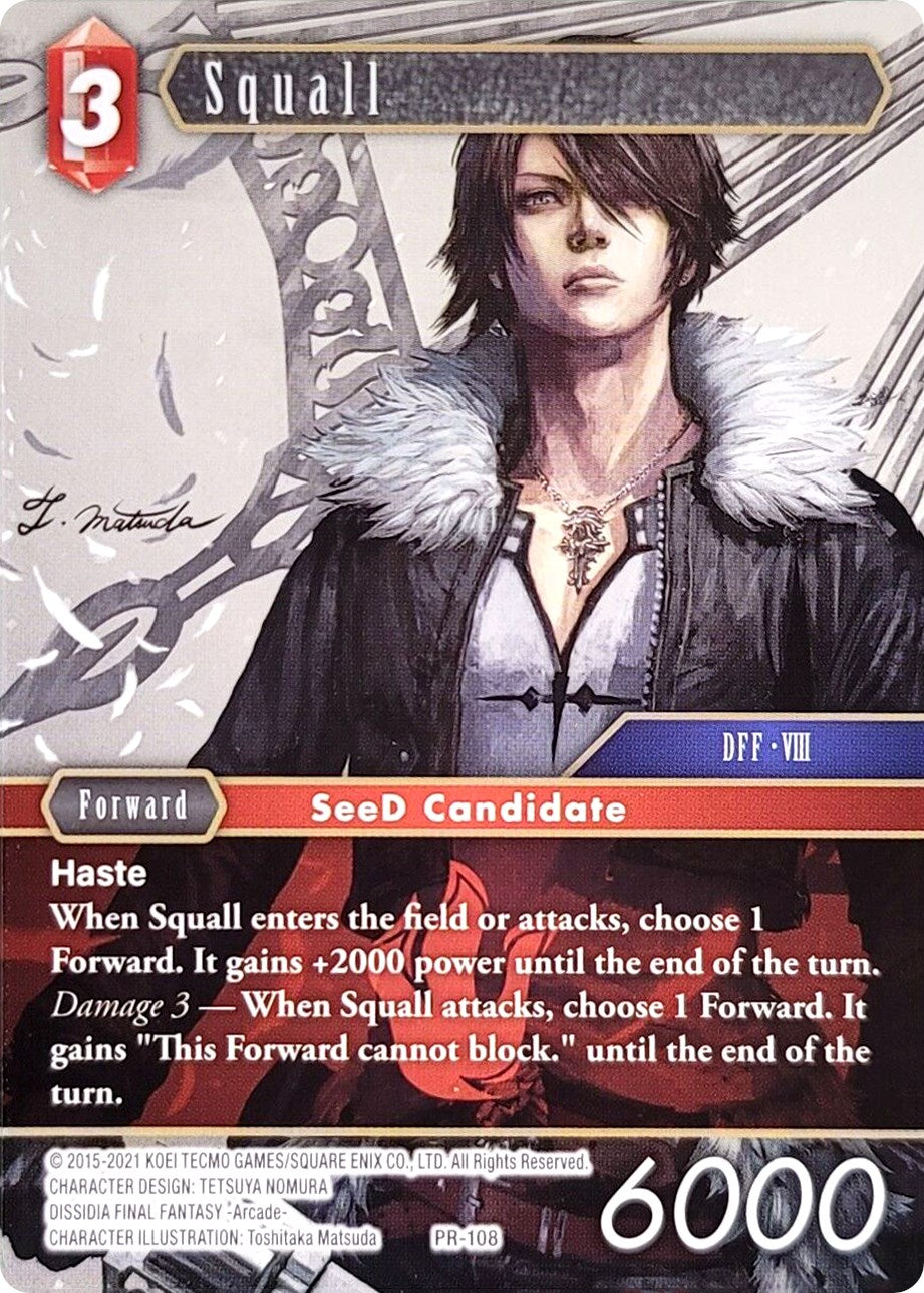 Squall (Deck Exclusive) [Promo Cards] | Odin's Place