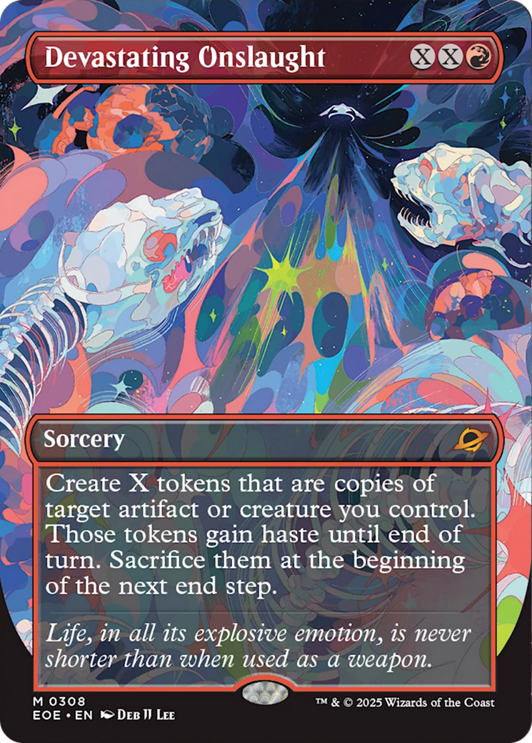 Devastating Onslaught (Borderless) [Edge of Eternities] | Odin's Place