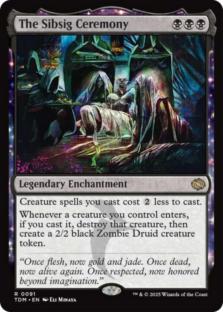 The Sibsig Ceremony [Tarkir: Dragonstorm] | Odin's Place
