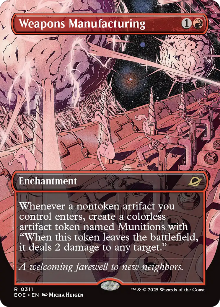 Weapons Manufacturing (Borderless) [Edge of Eternities] | Odin's Place