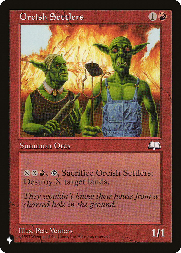 Orcish Settlers [The List] | Odin's Place