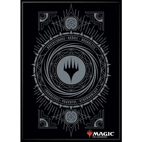 DO NOT USE - Magic the Gathering Planeswalker Symbol Black Magnet 2.5" X 3.5" | Odin's Place