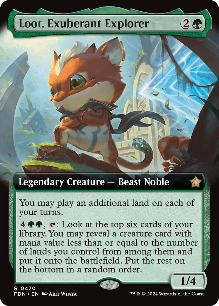 Loot, Exuberant Explorer (Extended Art) [Foundations] | Odin's Place
