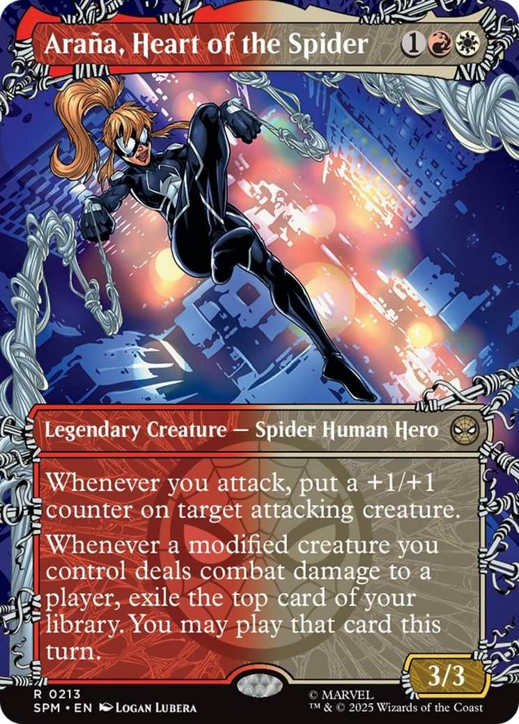 Arana, Heart of the Spider (Borderless) [Marvel's Spider-Man] | Odin's Place