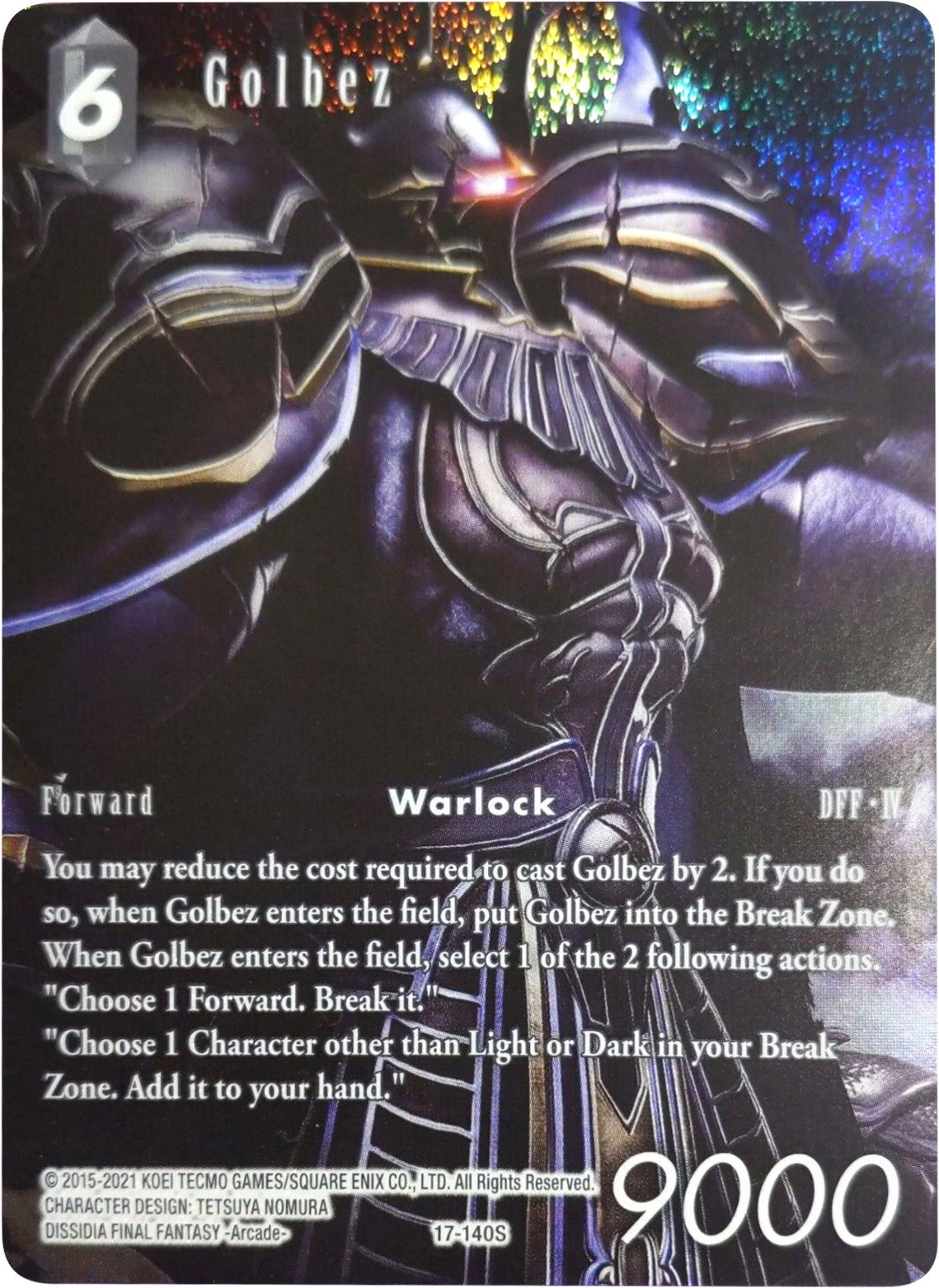 Golbez (Full Art) [Rebellion's Call] | Odin's Place