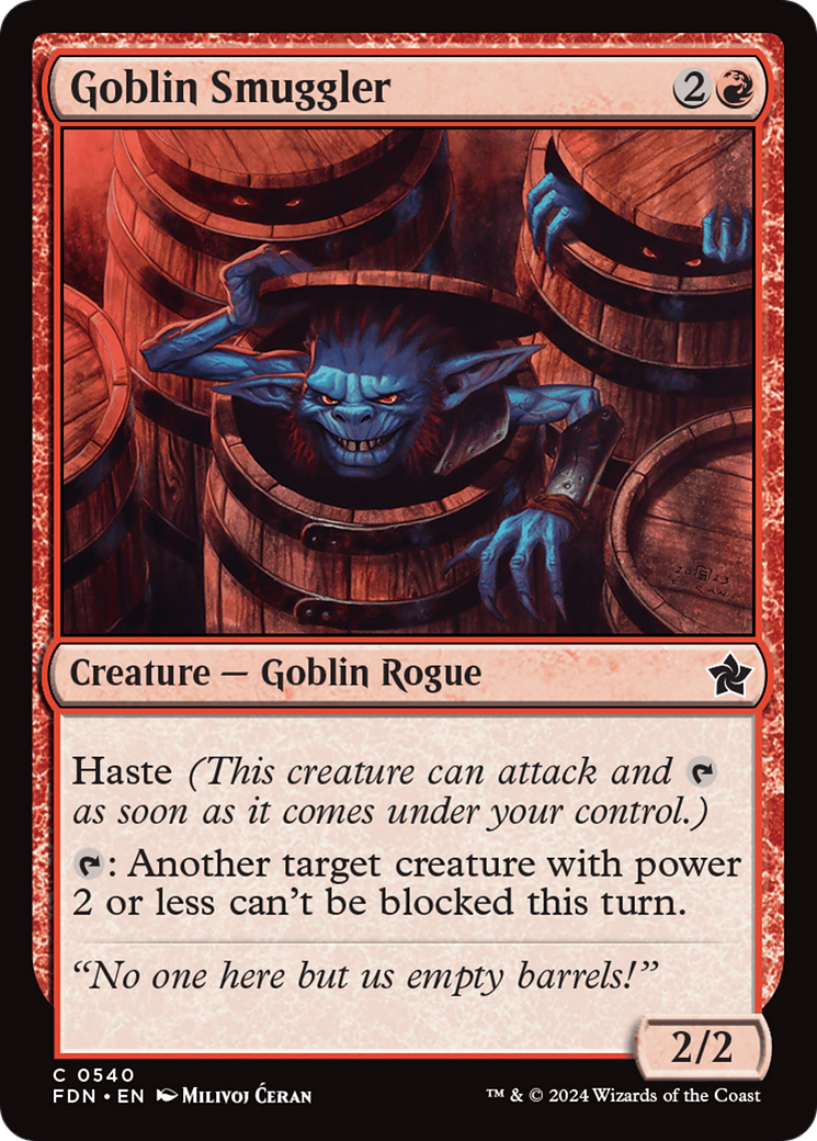 Goblin Smuggler [Foundations] | Odin's Place