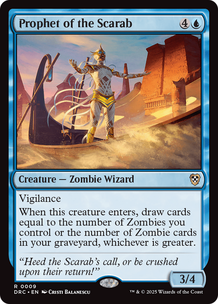 Prophet of the Scarab [Aetherdrift Commander] | Odin's Place