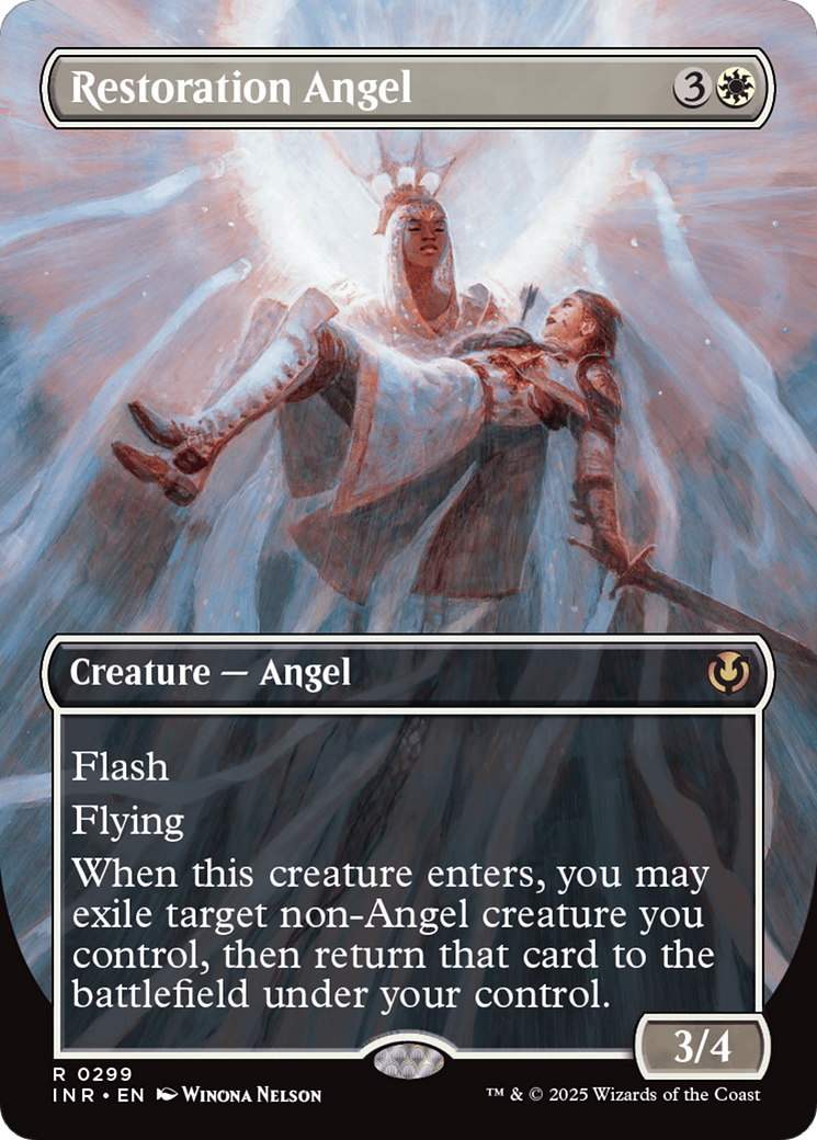 Restoration Angel (Borderless) [Innistrad Remastered] | Odin's Place