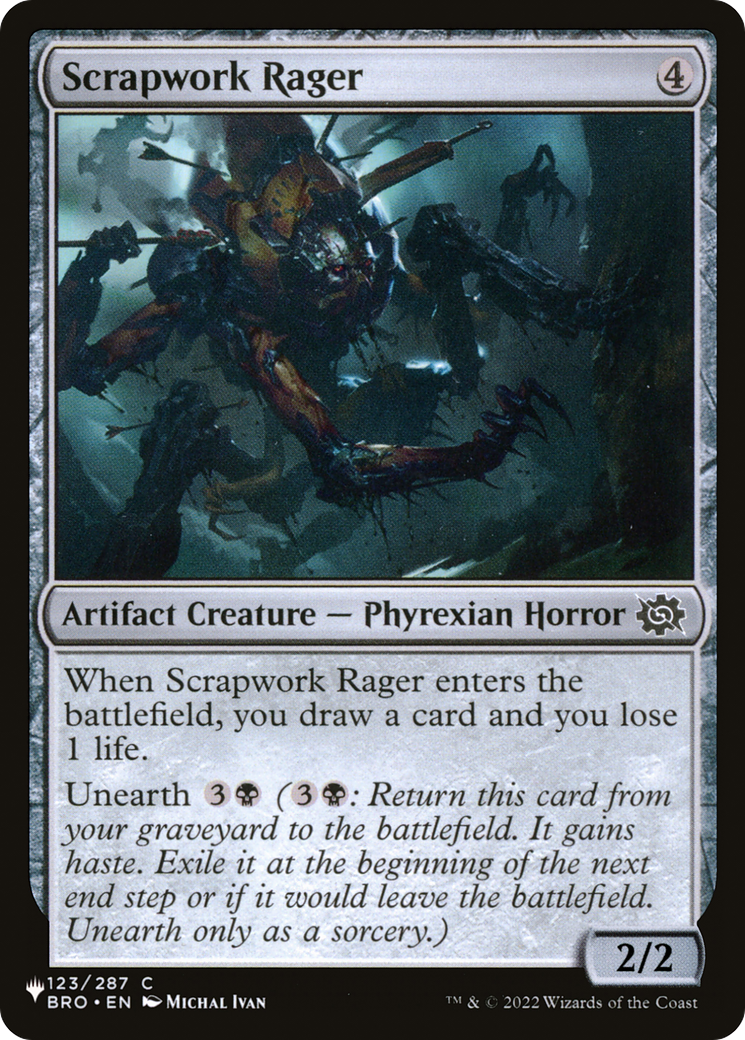 Scrapwork Rager [The List] | Odin's Place