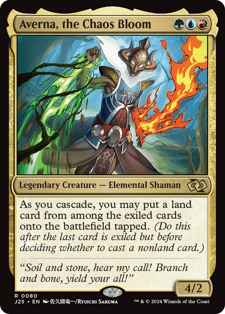 Averna, the Chaos Bloom [Foundations Jumpstart] | Odin's Place