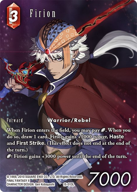 Firion (Full Art) [Crystal Dominion] | Odin's Place