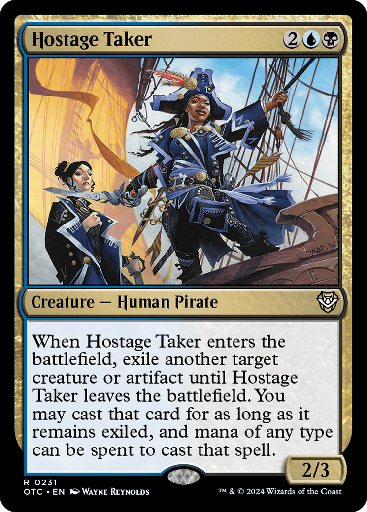 Hostage Taker [Outlaws of Thunder Junction Commander] | Odin's Place