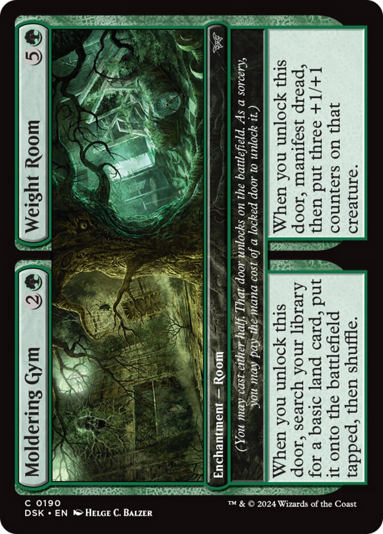 Moldering Gym // Weight Room [Duskmourn: House of Horror] | Odin's Place