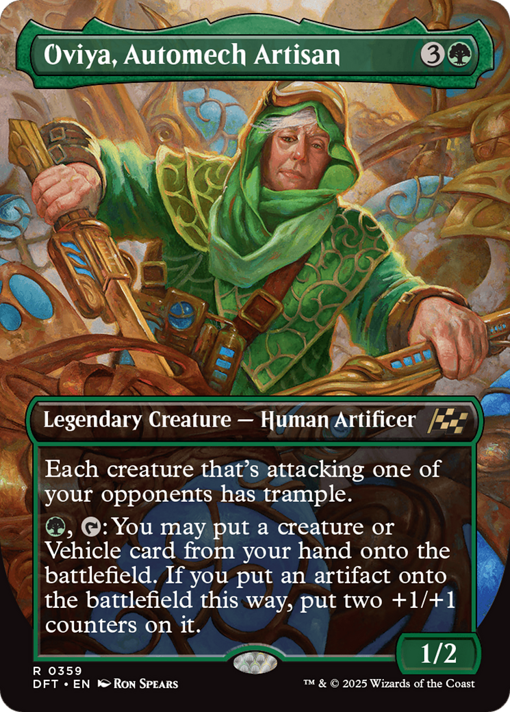 Oviya, Automech Artisan (Borderless) [Aetherdrift] | Odin's Place