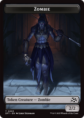 Elephant // Zombie (0003) Double-Sided Token [Aetherdrift Tokens] | Odin's Place