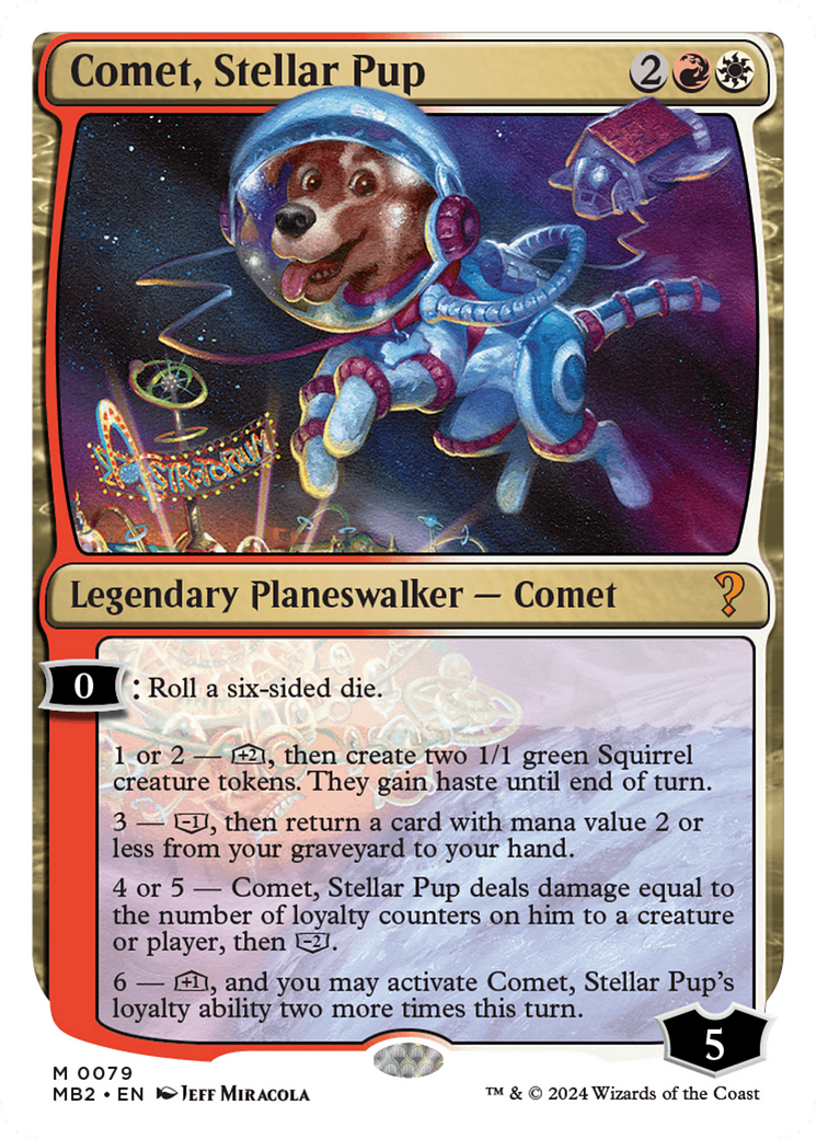 Comet, Stellar Pup [Mystery Booster 2] | Odin's Place