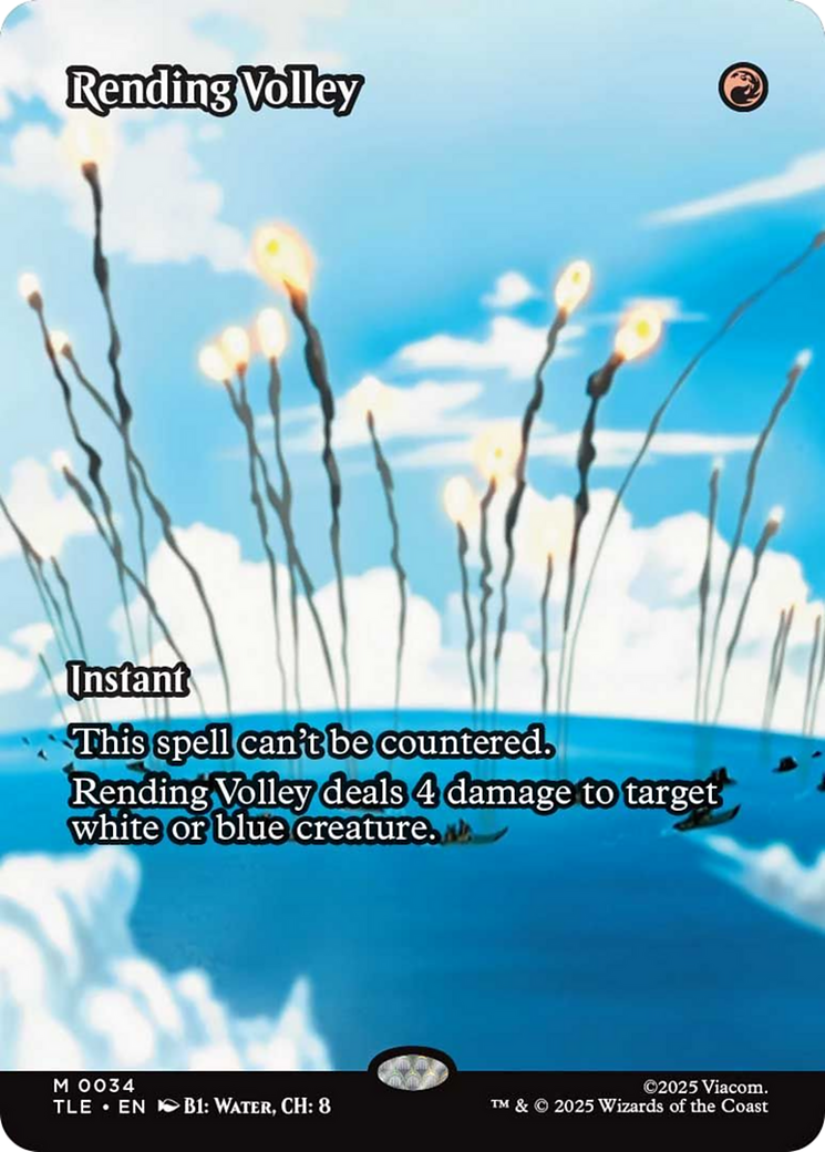 Rending Volley (Borderless) [Avatar: The Last Airbender: Eternal-Legal] | Odin's Place