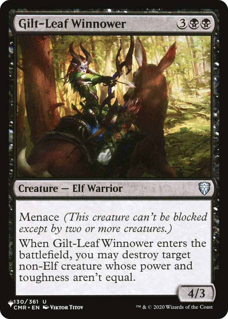 Gilt-Leaf Winnower [The List] | Odin's Place