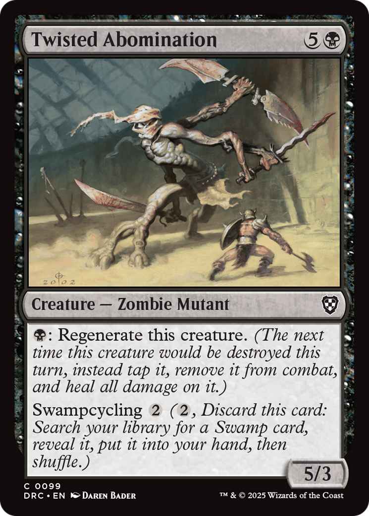 Twisted Abomination [Aetherdrift Commander] | Odin's Place
