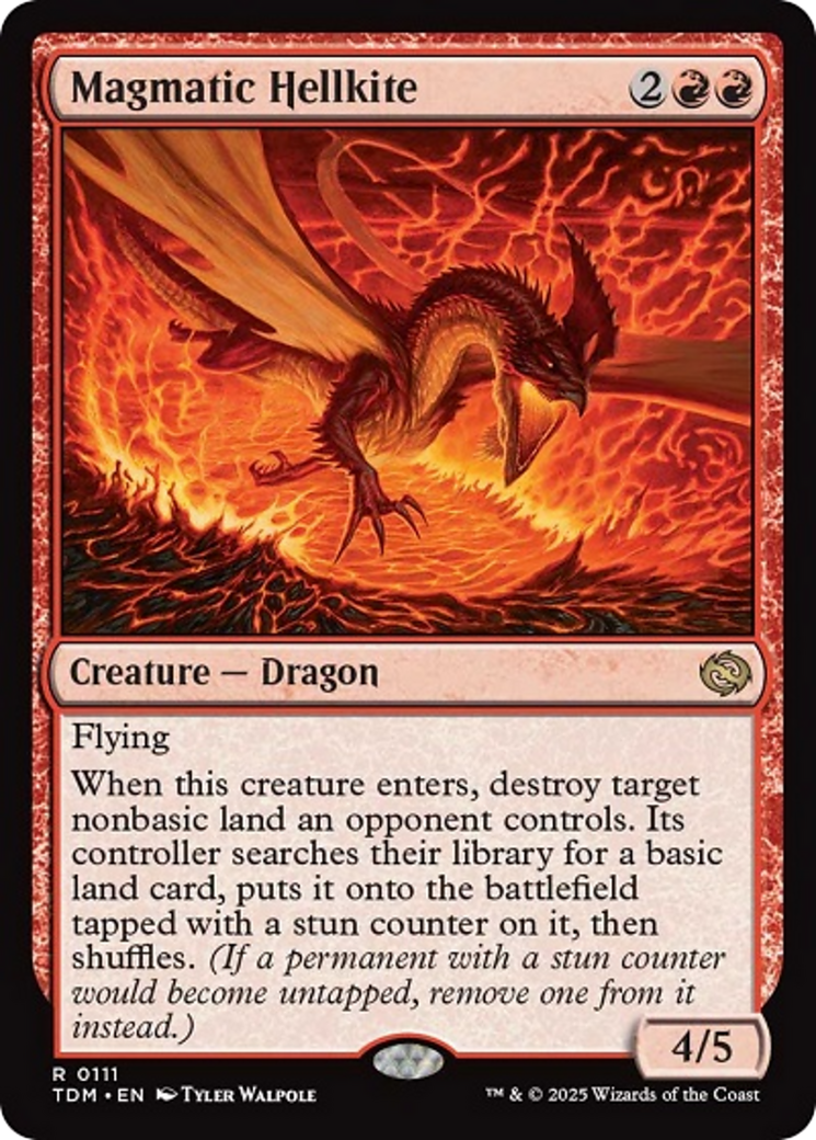 Magmatic Hellkite [Tarkir: Dragonstorm] | Odin's Place
