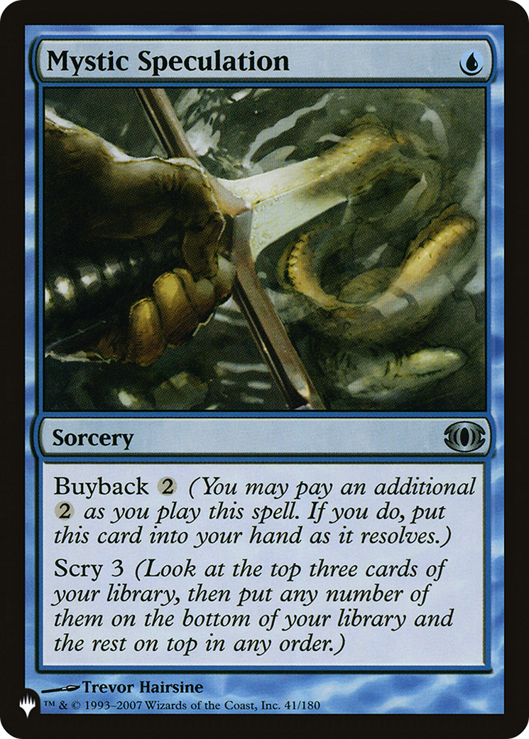 Mystic Speculation [The List] | Odin's Place