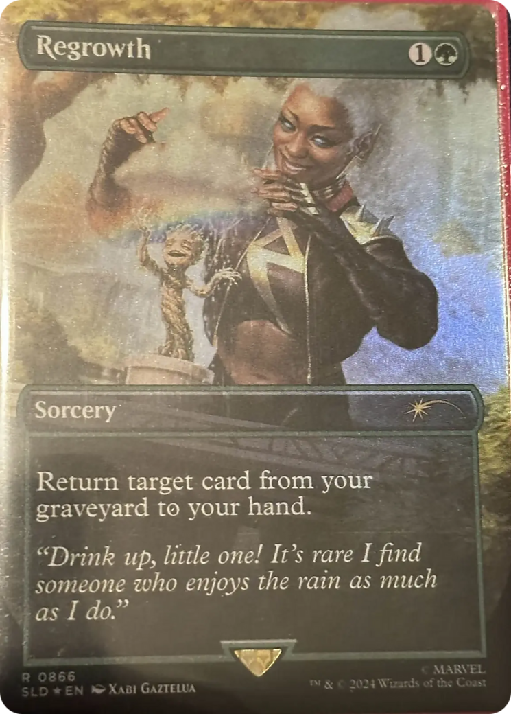 Regrowth (Rainbow Foil) [Secret Lair Drop Series] | Odin's Place