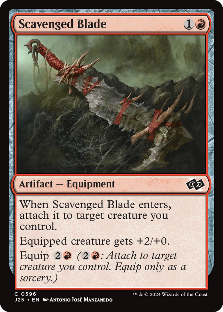 Scavenged Blade [Foundations Jumpstart] | Odin's Place