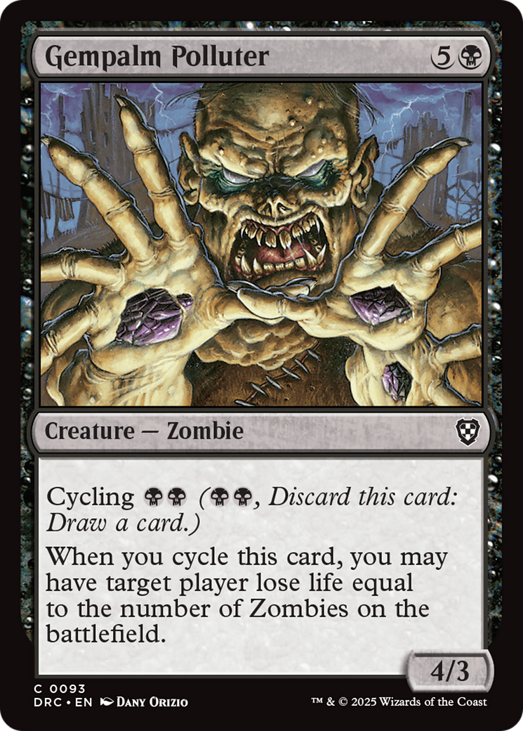 Gempalm Polluter [Aetherdrift Commander] | Odin's Place