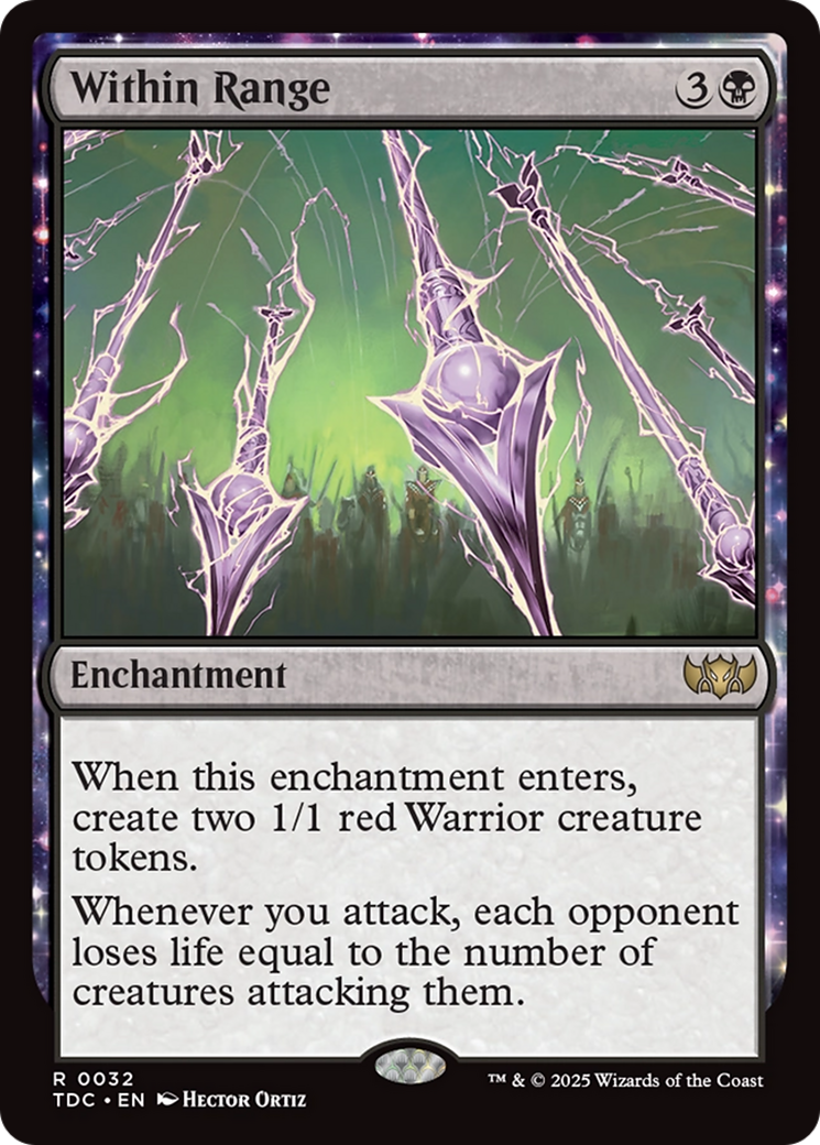 Within Range [Tarkir: Dragonstorm Commander] | Odin's Place