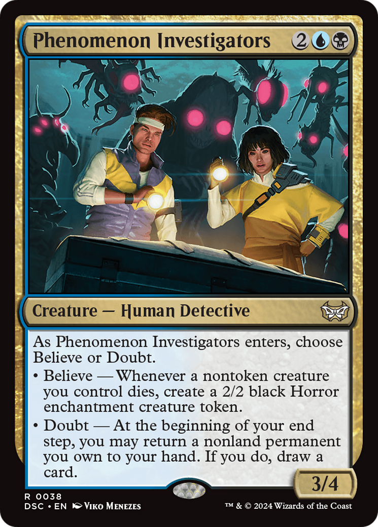 Phenomenon Investigators [Duskmourn: House of Horror Commander] | Odin's Place