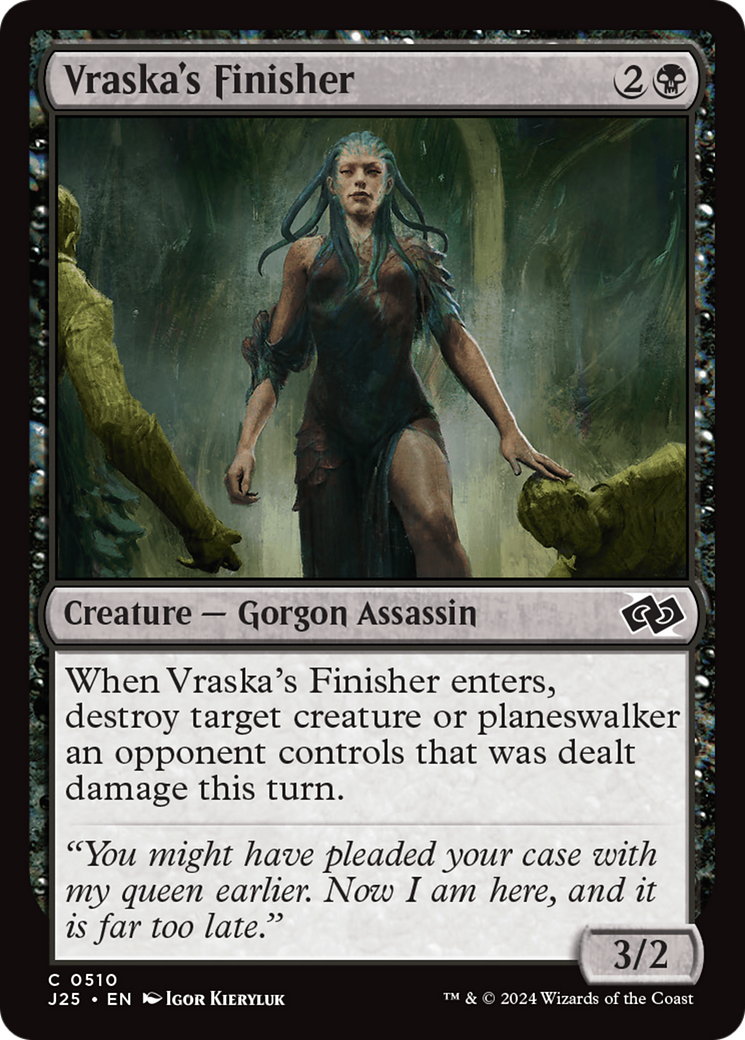 Vraska's Finisher [Foundations Jumpstart] | Odin's Place