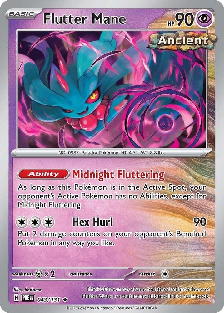 Flutter Mane (043/131) [Scarlet & Violet: Prismatic Evolutions] | Odin's Place