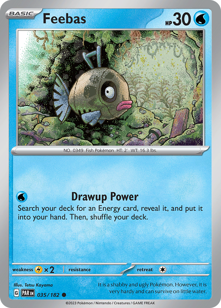 Feebas (035/182) [Scarlet & Violet: Paradox Rift] | Odin's Place