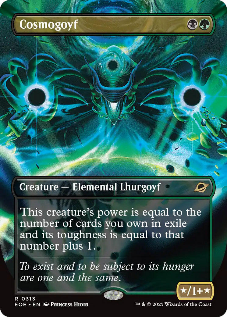 Cosmogoyf (Borderless) [Edge of Eternities] | Odin's Place