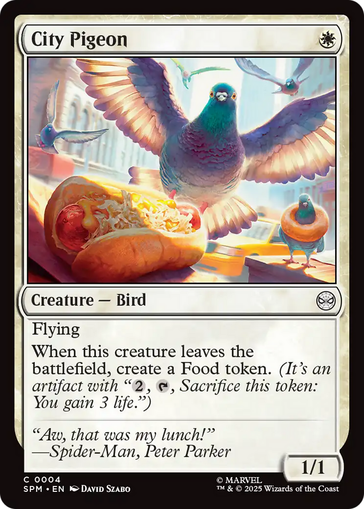 City Pigeon [Marvel's Spider-Man] | Odin's Place