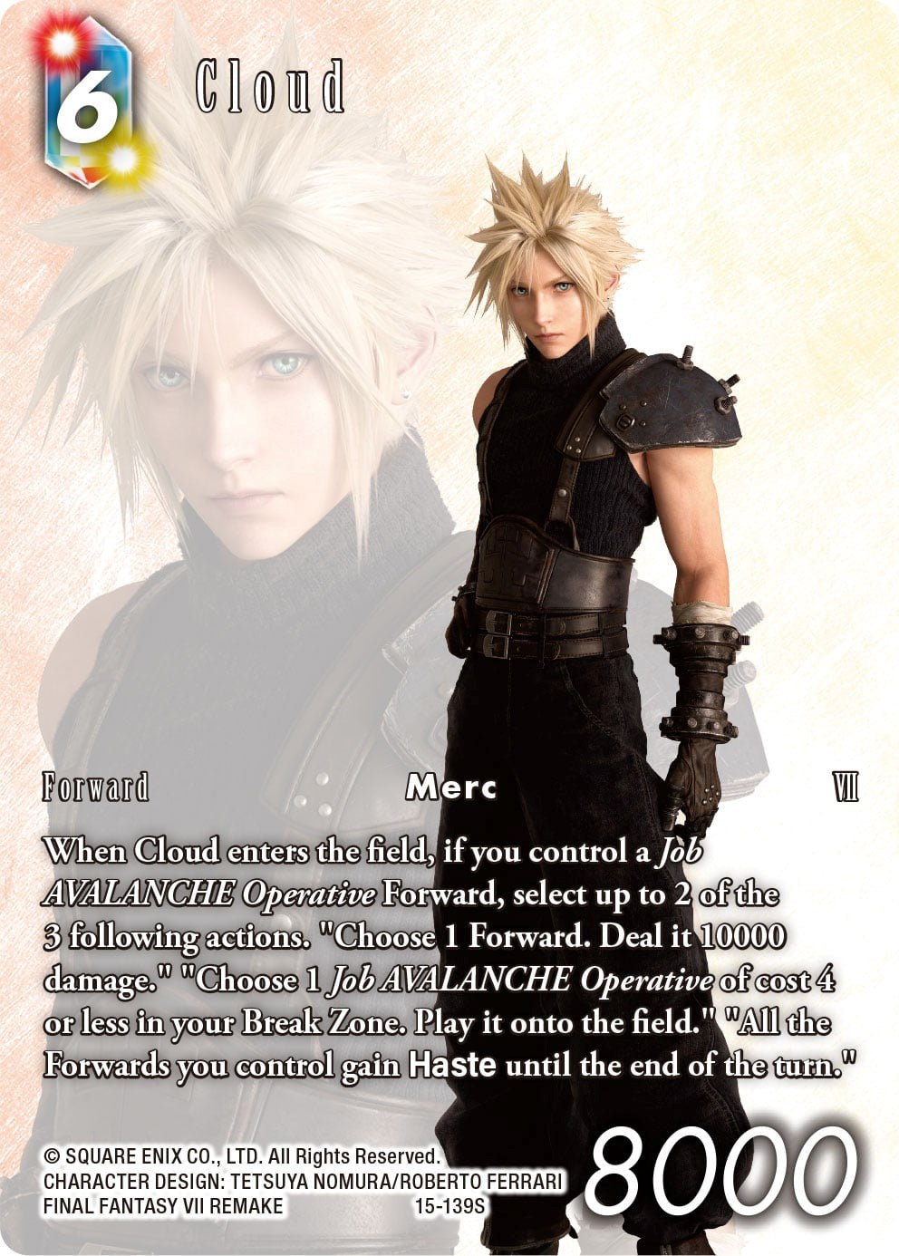 Cloud (Full Art) [Crystal Dominion] | Odin's Place