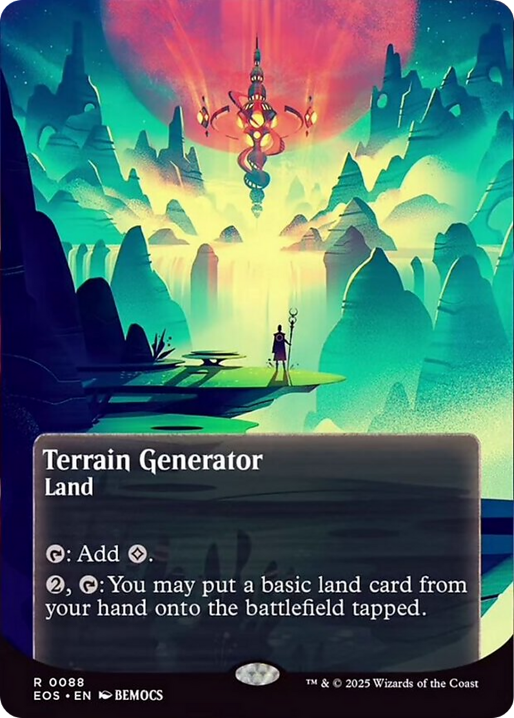 Terrain Generator (0088) (Borderless) [Edge of Eternities: Stellar Sights] | Odin's Place