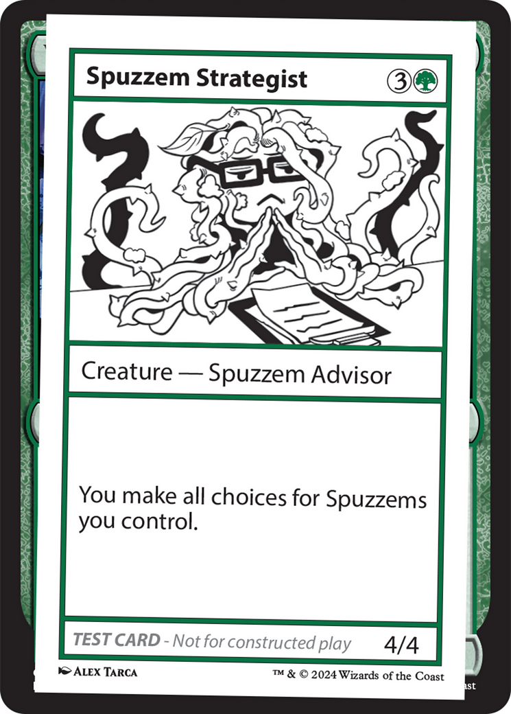 Spuzzem Strategist [Mystery Booster 2 Playtest Cards] | Odin's Place