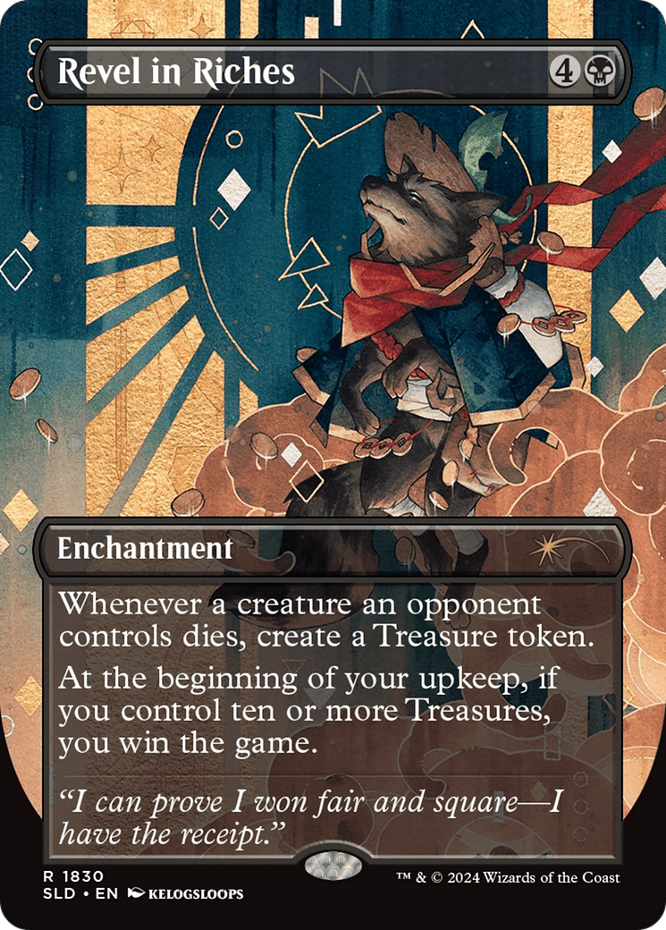Revel in Riches (Rainbow Foil) [Secret Lair Drop Series] | Odin's Place