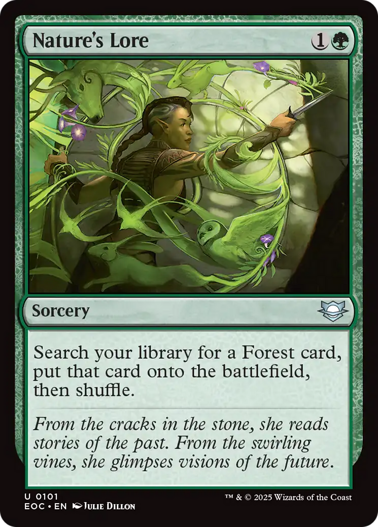 Nature's Lore [Edge of Eternities Commander] | Odin's Place