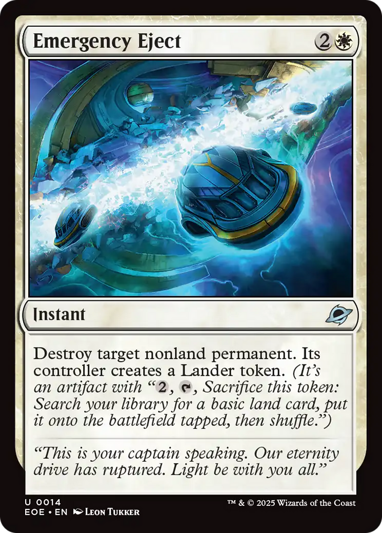 Emergency Eject [Edge of Eternities] | Odin's Place