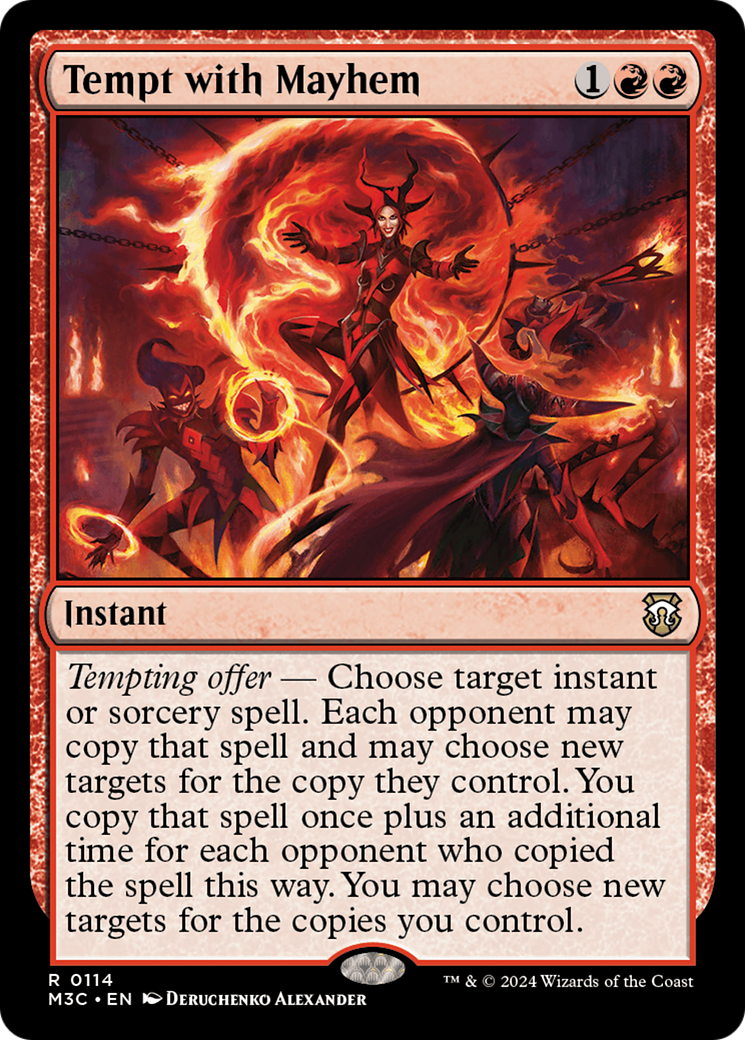 Tempt with Mayhem [Modern Horizons 3 Commander] | Odin's Place