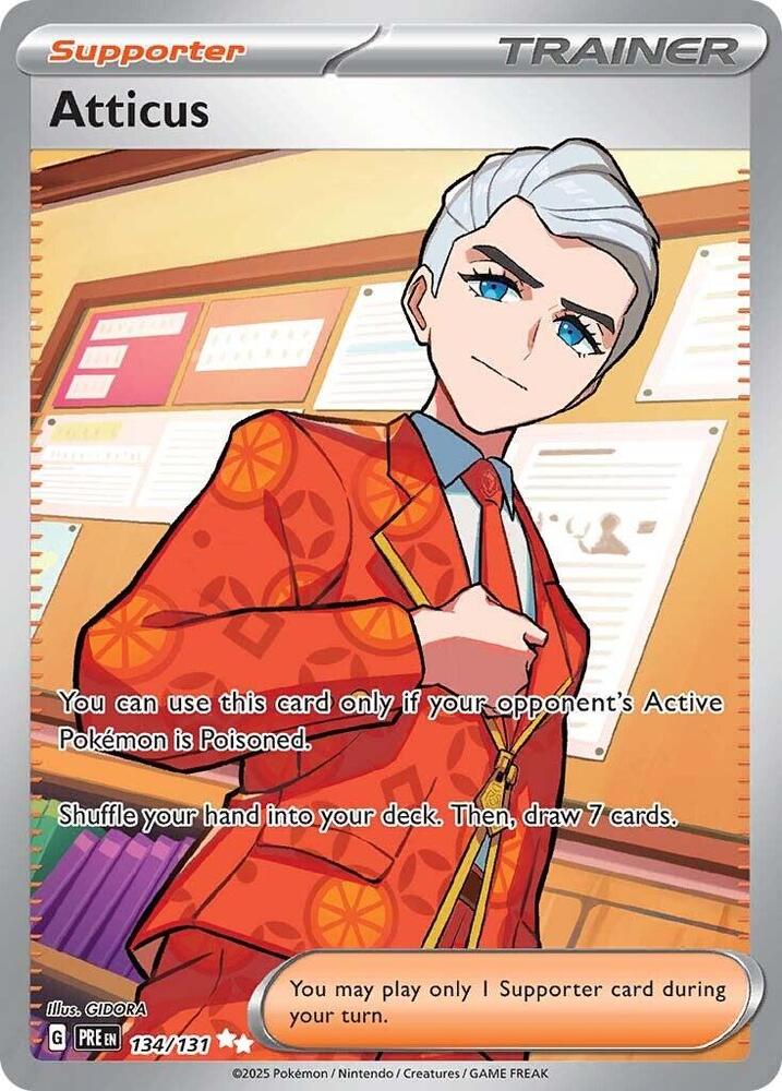 Atticus (134/131) [Scarlet & Violet: Prismatic Evolutions] | Odin's Place