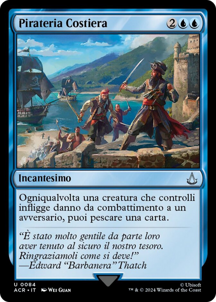 Coastal Piracy (Foil Etched) [Assassin's Creed] | Odin's Place