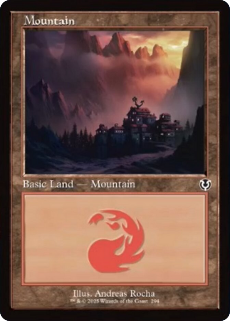Mountain (294) (Retro Frame) [Innistrad Remastered] | Odin's Place