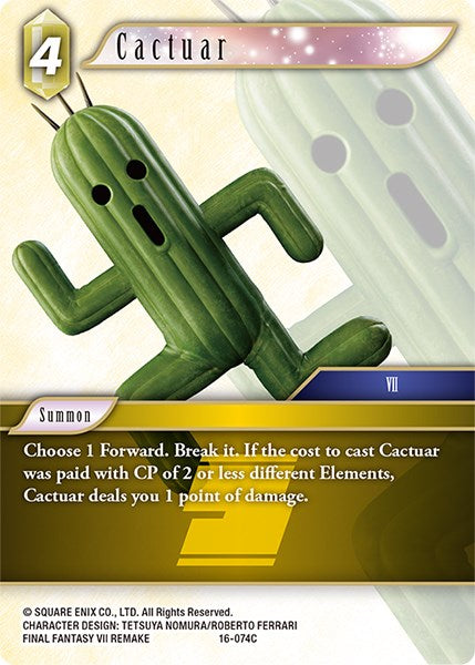 Cactuar [Emissaries of Light] | Odin's Place