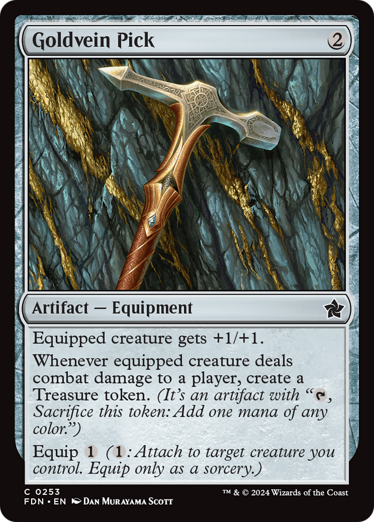 Goldvein Pick [Foundations] | Odin's Place