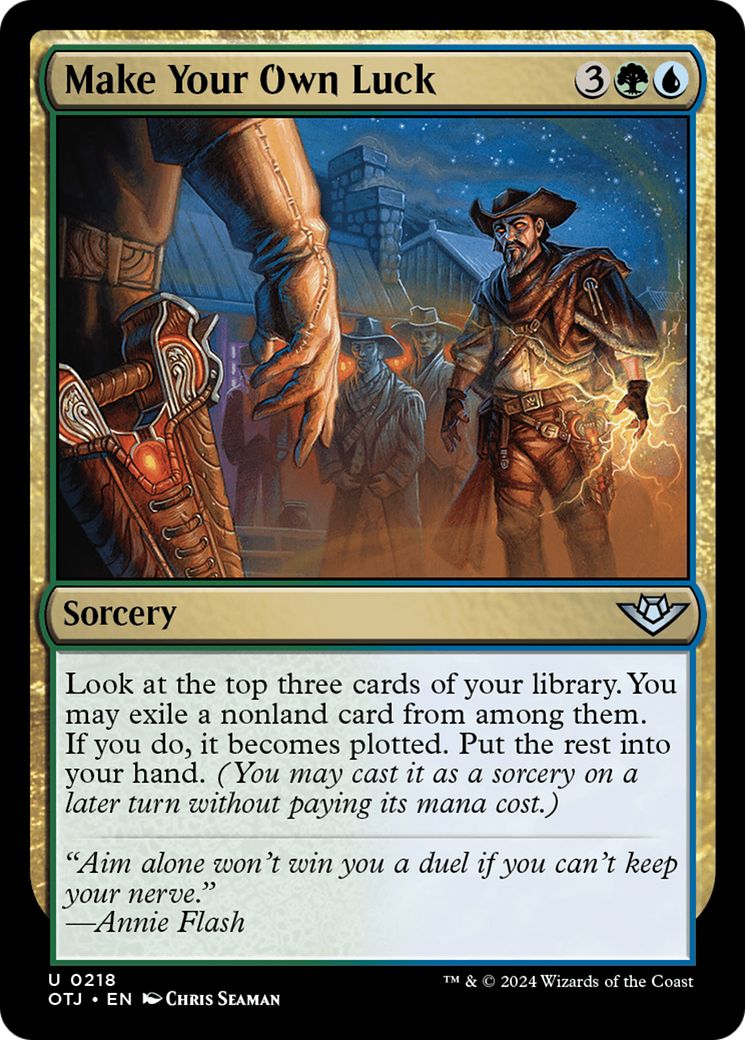 Make Your Own Luck [Outlaws of Thunder Junction] | Odin's Place