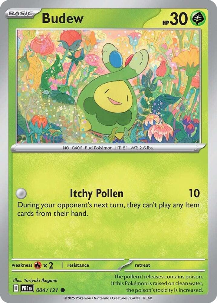 Budew (004/131) [Scarlet & Violet: Prismatic Evolutions] | Odin's Place