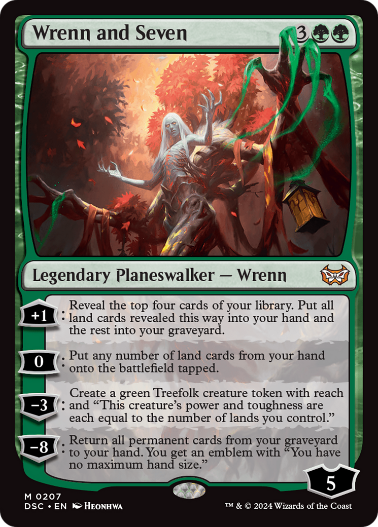 Wrenn and Seven [Duskmourn: House of Horror Commander] | Odin's Place